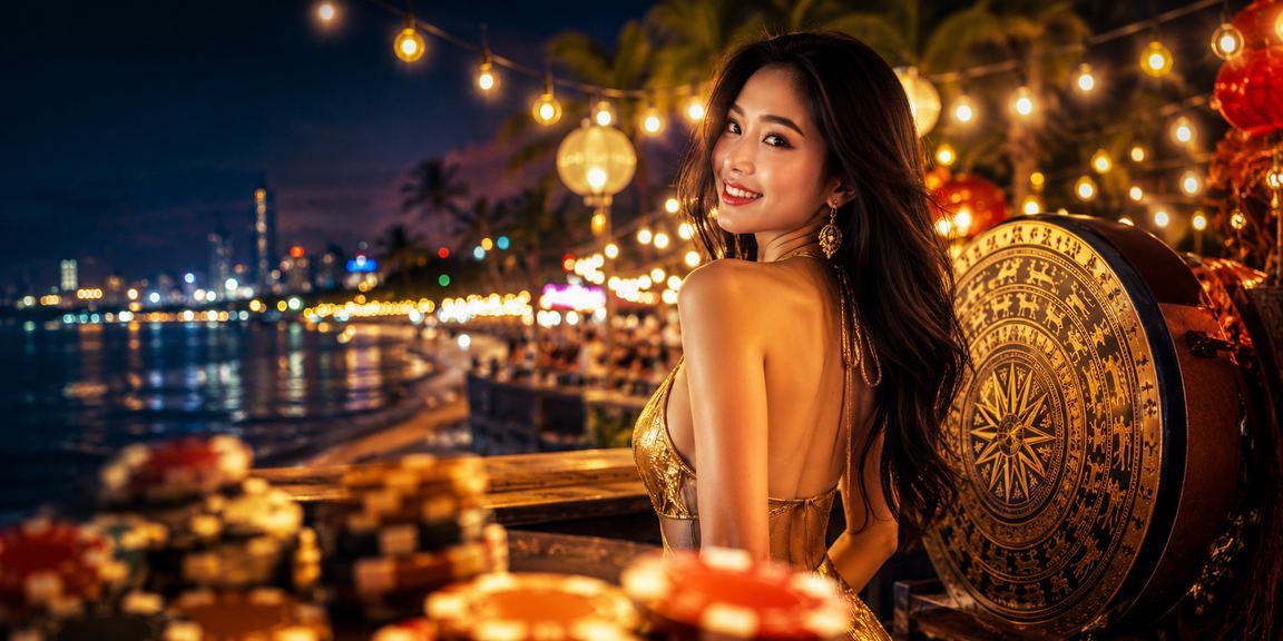 Không gian lễ hội tại Phú Quốc gợi cảm giác thưởng nạp tiền sôi động trong dịp lễ tết tại sxmb90ngay