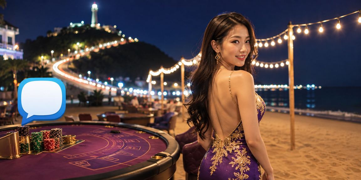 Người chơi baccarat trực tuyến tại Vũng Tàu trải nghiệm live casino trên thiết bị di động cạnh biển